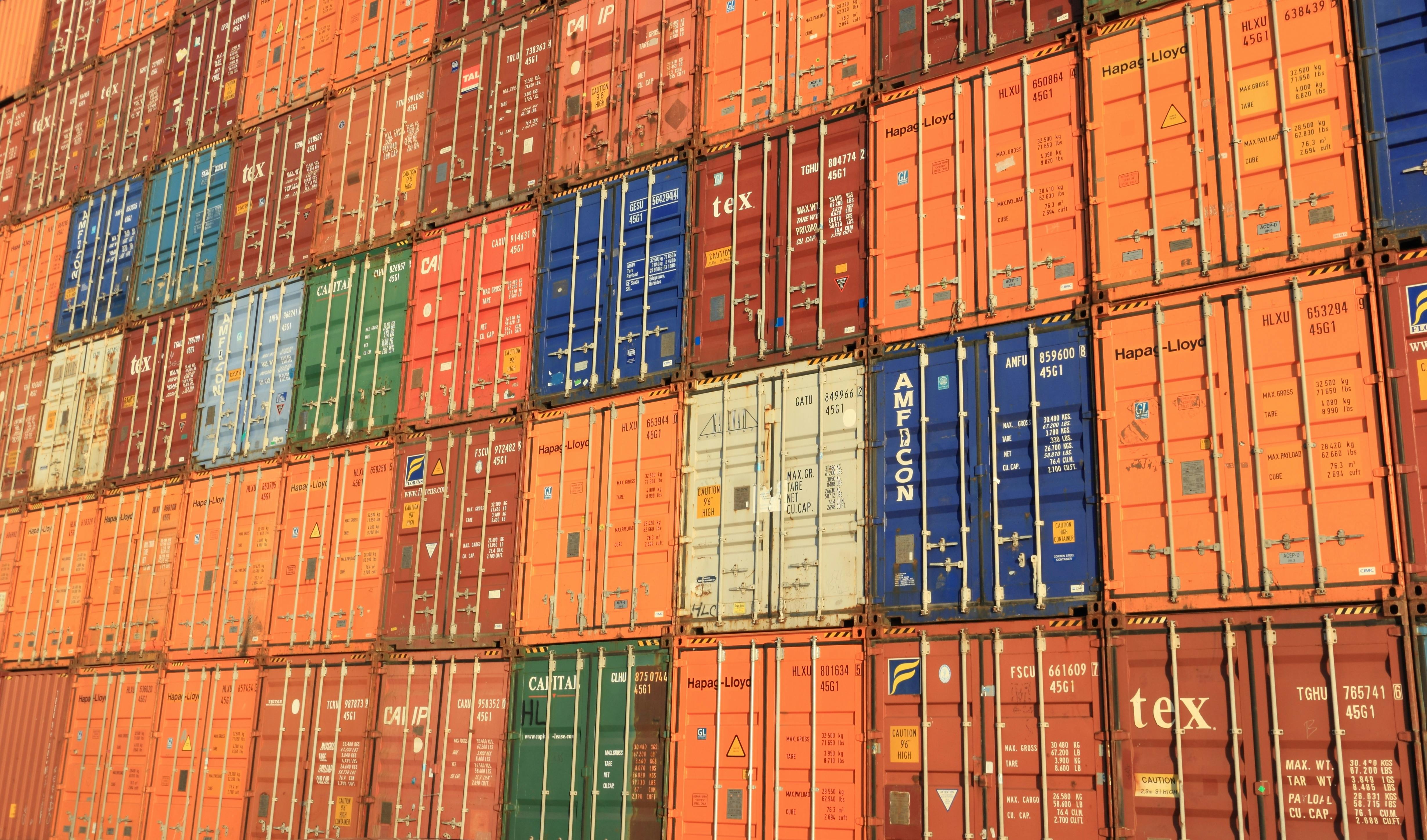 Global shipping containers